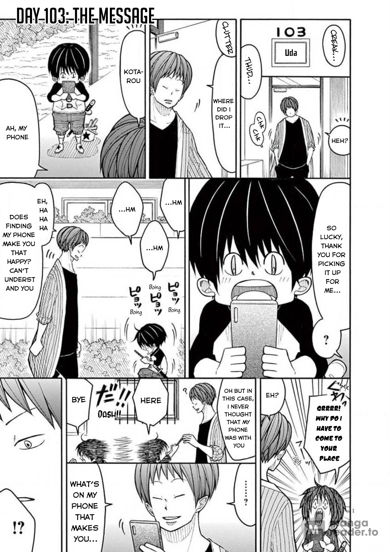 Kotaro Lives Alone, Chapter 103 image 011